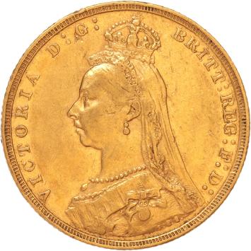 Great Britain Sovereign 1891
