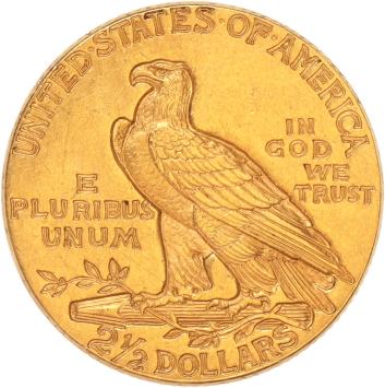USA 2 1/2 Dollars 1927