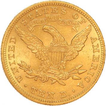 USA 10 Dollars 1895