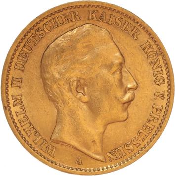 Germany Prussia 20 Mark 1910a