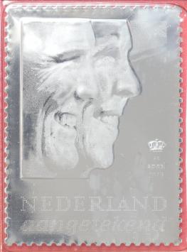 Zilveren Postzegel Troonswisseling 2013
