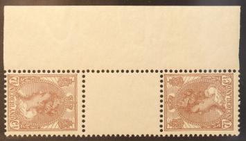 Nederland NVPH nr. 61c Koningin Wilhelmina bontkraag 1924 postfris