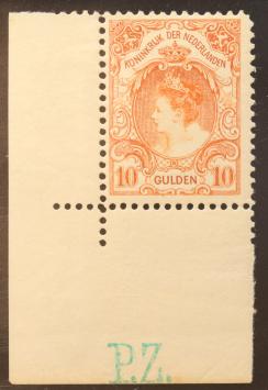 Nederland NVPH nr. 80 Koningin Wilhelmina bontkraag 1899-1905 postfris