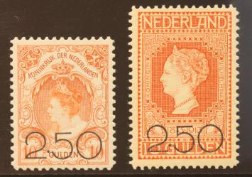 Nederland NVPH nr. 104/105 Jubileum zegel 1913 postfris