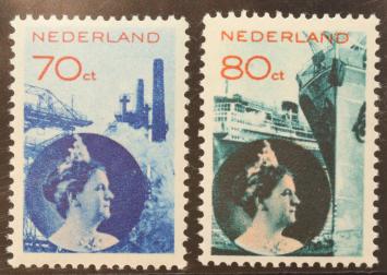 Nederland NVPH nr. 236/237 Fotomontage postfris