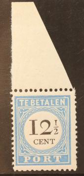 Nederland NVPH nr. P8 Port Cijfer 1881-1887 postfris