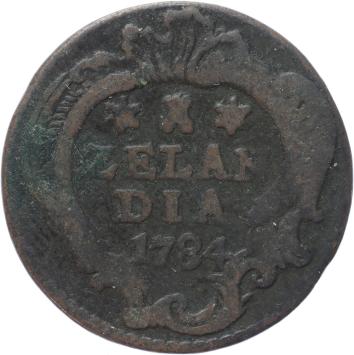 Zeeland Duit 1784
