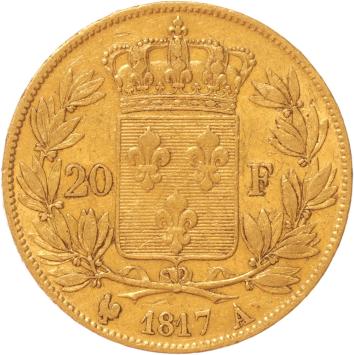 France 20 francs 1817a