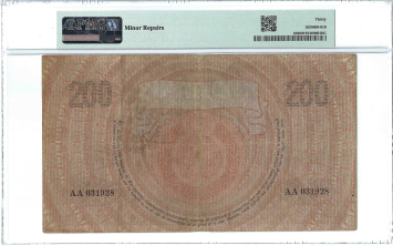 200 gulden 1921 Grietje Seel 133-1b