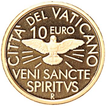 Vaticaan 10 euro goud 2013 Sede Vacante proof