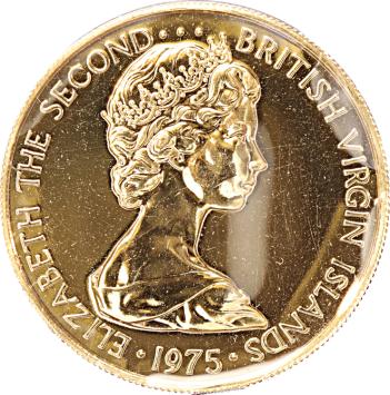 British Virgin Islands 100 Dollars 1975