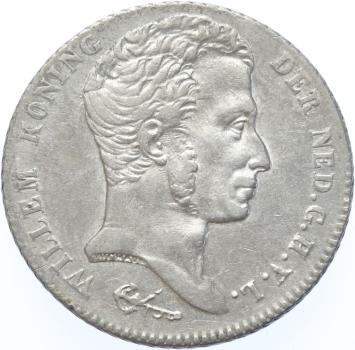 Nederlands Indië 1 gulden 1839 pr+
