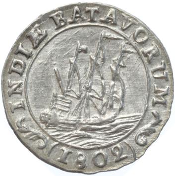 Bataafse Republiek 1/16 Scheepjesgulden 1802