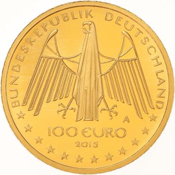 Germany 100 Euro Oberes Mittelrhein Tal 2015A