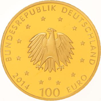 Germany 100 Euro Kloster Lorsch 2014D
