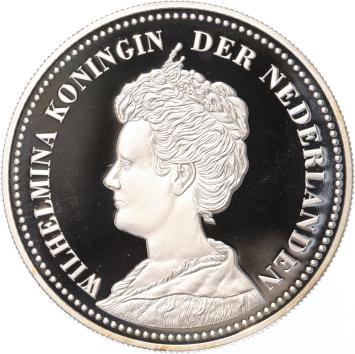 Replica 1 Gulden 1910 in Zilver