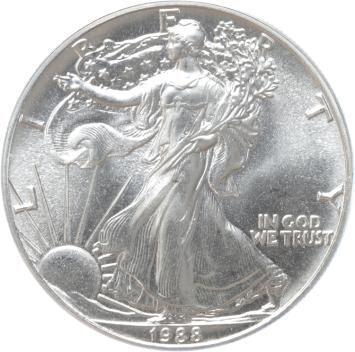 USA Eagle 1988 1 ounce silver