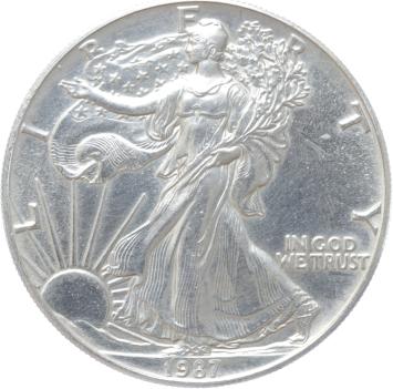 USA Eagle 1987 1 ounce silver