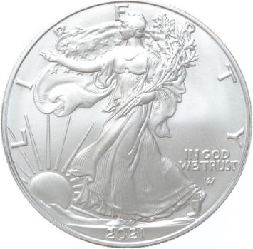 USA Eagle 2021-2 1 ounce silver type 2