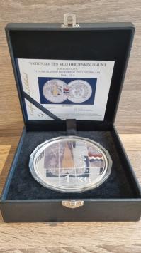 2019 Nationale één kilo herdenkingsmunt, Jubileumuitgifte 75 Jaar Vrijheid Bevrijding Zuid-Nederland 1944 - 2019