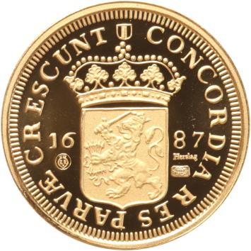 Replica Rijksdaalder 1687 Graafschap Holland in Goud