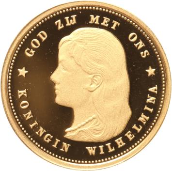 Replica 10 Gulden goud 1892 Wilhelmina Goud