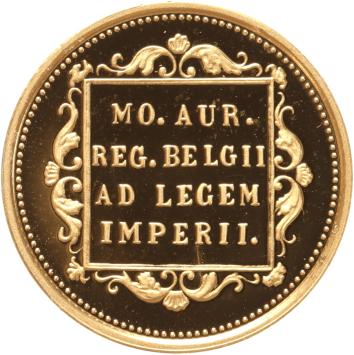 Replica Dubbele Dukaat 1867 Willem III Goud