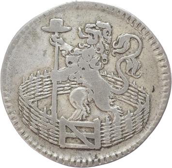 Holland Duit zilver 1747