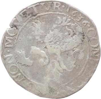Groningen provincie Florijn van 28 stuiver kleine hoed 1681