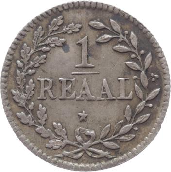 Curaçao 1 reaal 1821