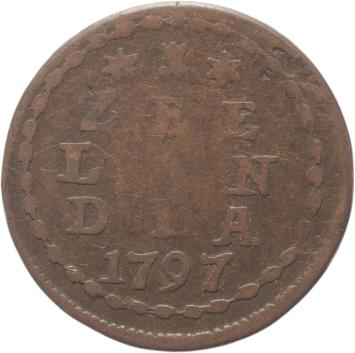 Zeeland. Duit. 1796/96