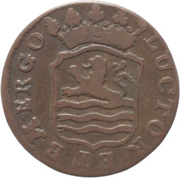 Zeeland. Duit. 1796/96