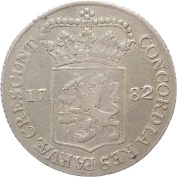West-Friesland Zilveren dukaat 1782