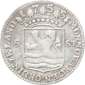 Zeeland Scheepjesschelling 1755