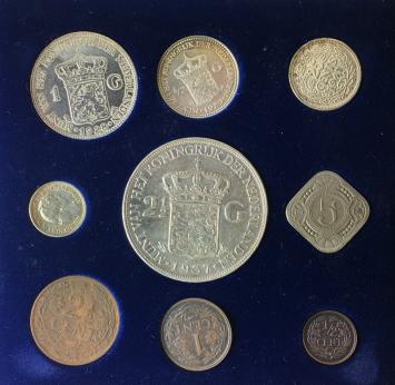 De munten van Koningin Wilhelmina