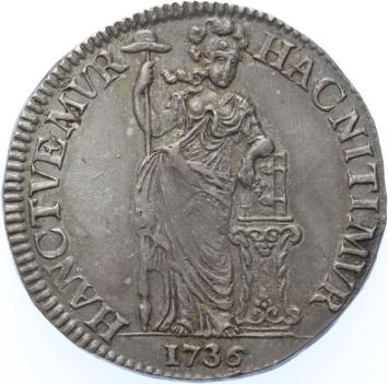 Overijssel Gulden - Generaliteits- 1736