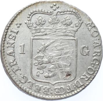 Overijssel Gulden - Generaliteits- 1764 3 stippen