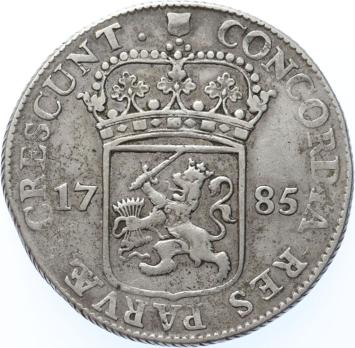 Utrecht Zilveren dukaat 1785