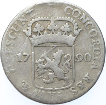 Utrecht Zilveren dukaat 1790