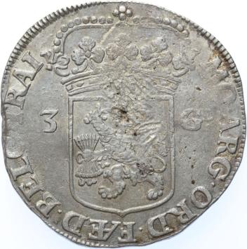 Utrecht Driegulden - Generaliteits 1714