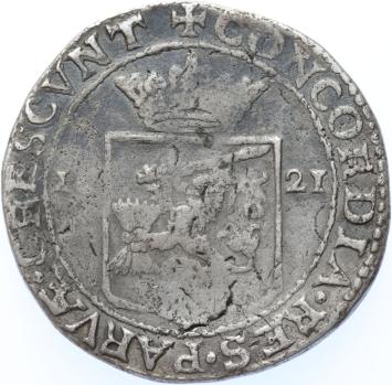 West-Friesland Halve Nederlandse rijksdaalder 1621