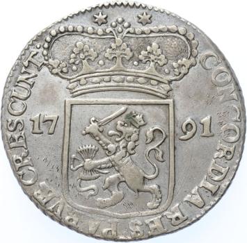 Zeeland Zilveren dukaat 1791