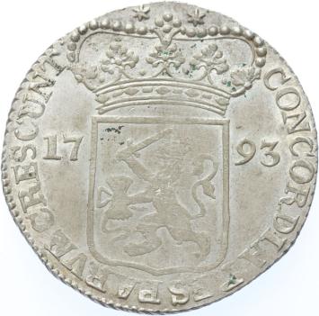 Zeeland Zilveren dukaat 1793