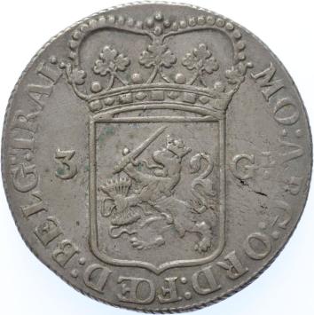 Utrecht. 3 Gulden. 1795
