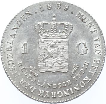 Nederlands Indië 1 gulden 1839 fdc
