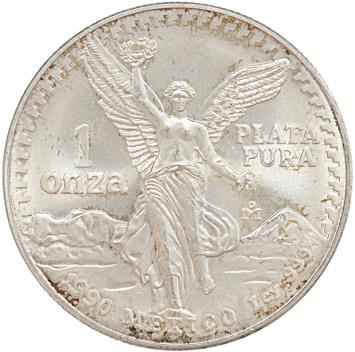 Mexico Libertad 1990 1 ounce silver