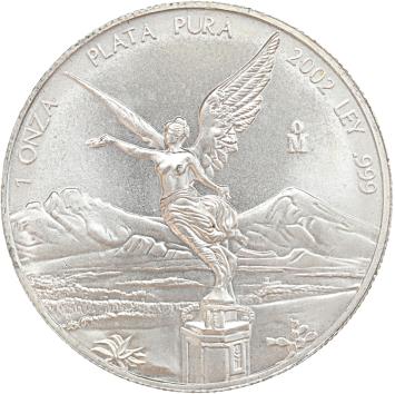 Mexico Libertad 2002 1 ounce silver