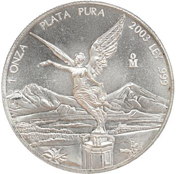 Mexico Libertad 2003 1 ounce silver