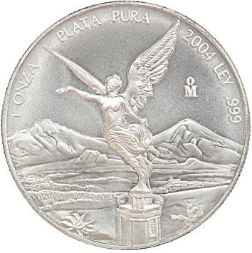 Mexico Libertad 2004 1 ounce silver