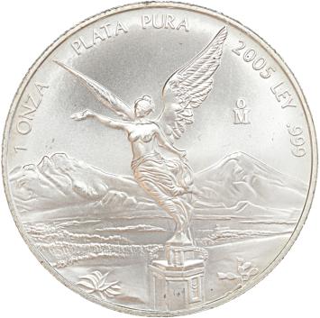 Mexico Libertad 2005 1 ounce silver